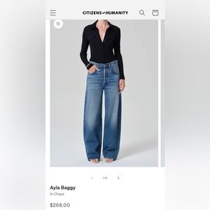 Citizens Of Humanity Ayla Baggy Jeans
